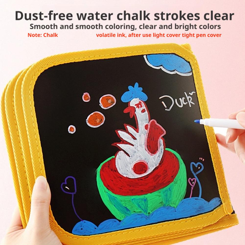 Kids Toys Drawing Easy - 漫画キッズお絵かきボード 再利用可能 消せるマーカー付き 多機能 親子教育用 子供向けギフト玩具