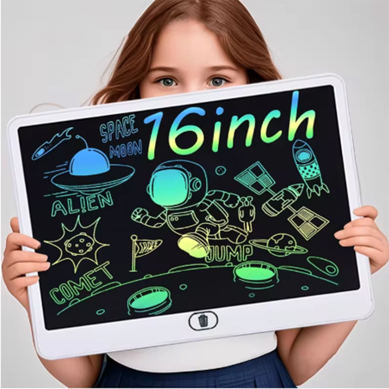 Kids Toys Drawing - 16インチ子供用LCDお絵かきボード、ポータブルデジタルスケッチパッド、アート創作と学習用落書きボード、知育玩具 ﻿