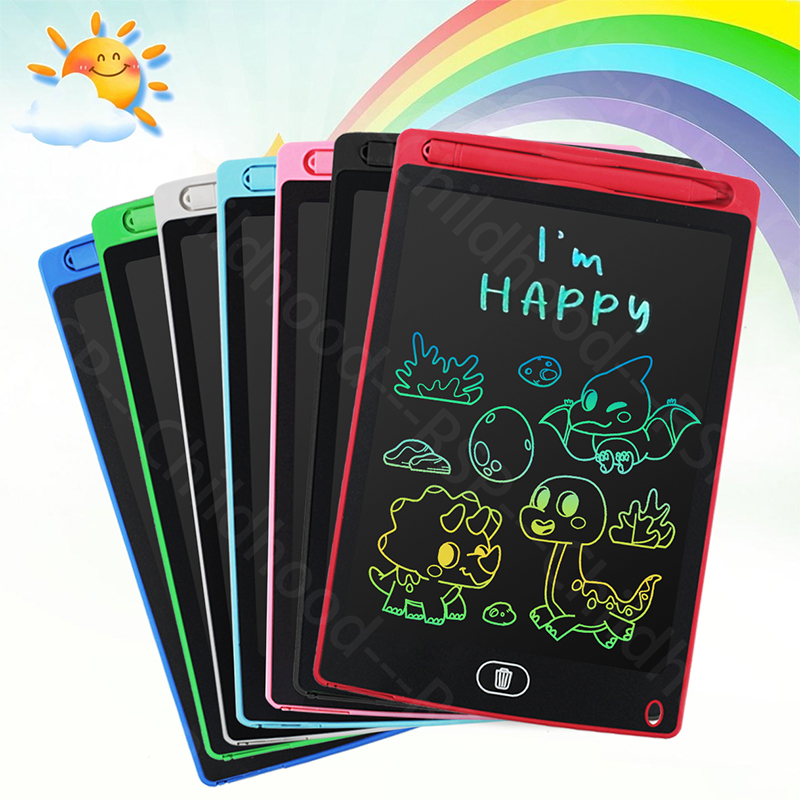 Kids Toys Drawing - 子供用LCDライティングタブレット、8.5インチカラフルお絵かきボード、教育学習玩具、男の子と女の子への誕生日プレゼント、クリスマスギフト