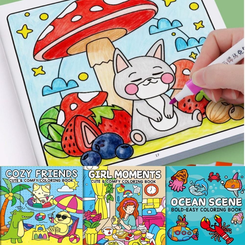 Kids Toys Drawing - クリエイティブ DIY ぬりえブック教育感覚おもちゃ子供のための落書き絵画ブックモンテッソーリ描画おもちゃギフト