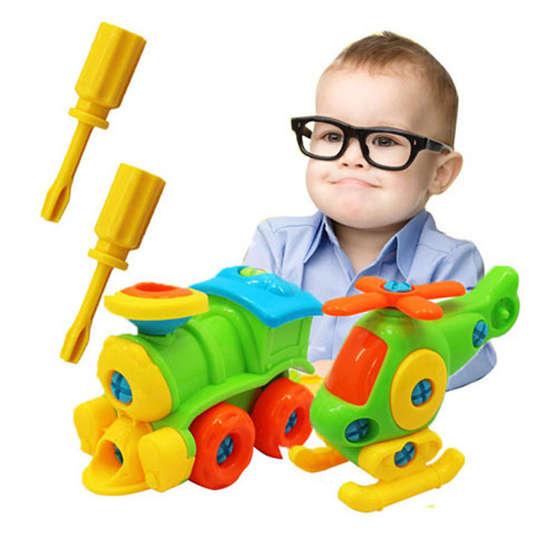 Kids Toys Helicopter - プラスチック製の子供向けジグソーパズル,レンガの挿入物,クリトリスの分解,教育玩具モデル,スケールモデル