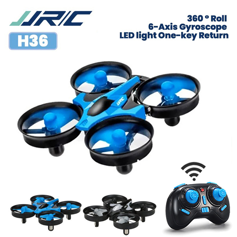 Kids Toys Helicopter - JJRC H36 ミニドローン 2.4G 6軸ヘッドレスモード 衝突回避ヘリコプター