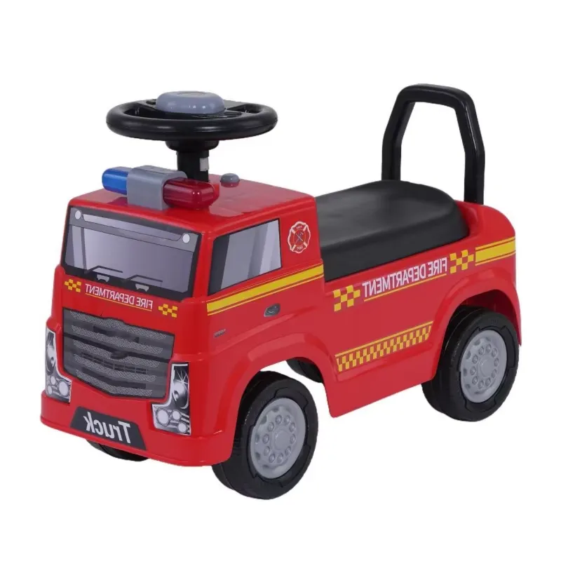 Kids Toys Electric Car - 電動ではない子供用バギーカー、乗用玩具、幼児向け屋外アクティビティ用車両、プッシュアロングウォーカー