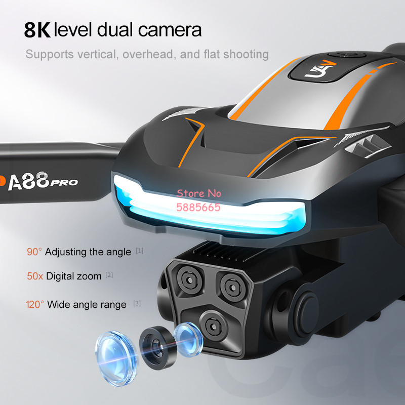 8K航空写真撮影 オプティカルフローポジショニング FPV  - Kids Toys Helicopter のレビューと価格