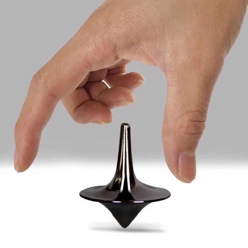子供と大人のための金属製の回転玩具,ジャイロスコープ付きの教 - Spin Top Gyro Toy のレビューと価格
