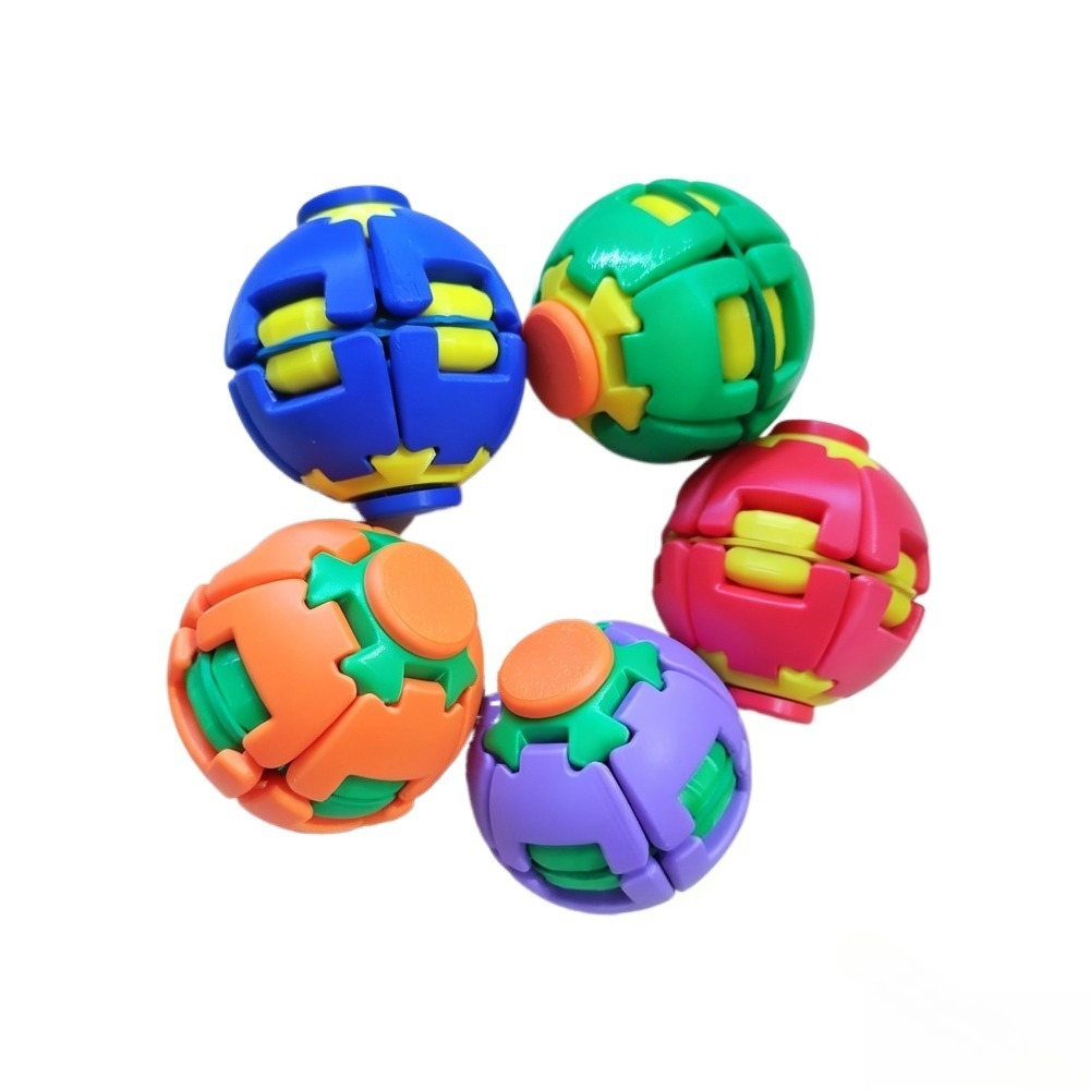 変形フィジェットスピナーボール プレスして回転 ストレス解消 - Kids' Toy のレビューと価格