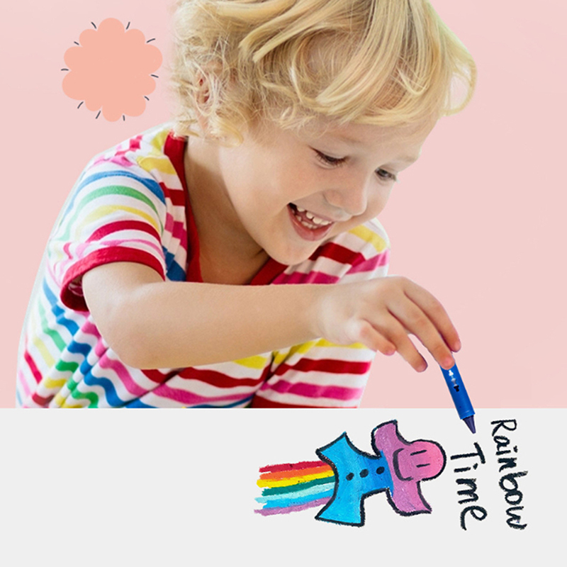 6 個洗えるバスクレヨン浴槽でカラフルな描画簡単にきれいなク - Kids Toys Drawing Easy のレビューと価格