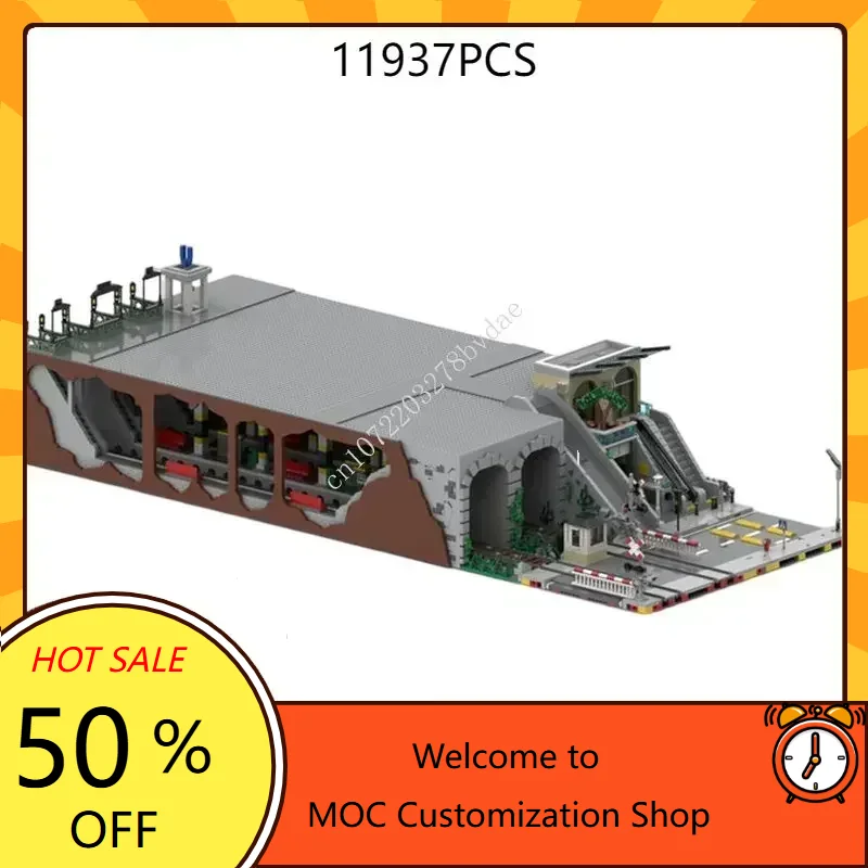 11937ピース 地下鉄駅とショッピングモール MOC パズ - Kids Toys Mall のレビューと価格
