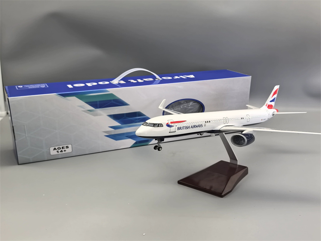 飛行機 レジン 1/100スケール 321neo A321  - Kids Toys Kit のレビューと価格