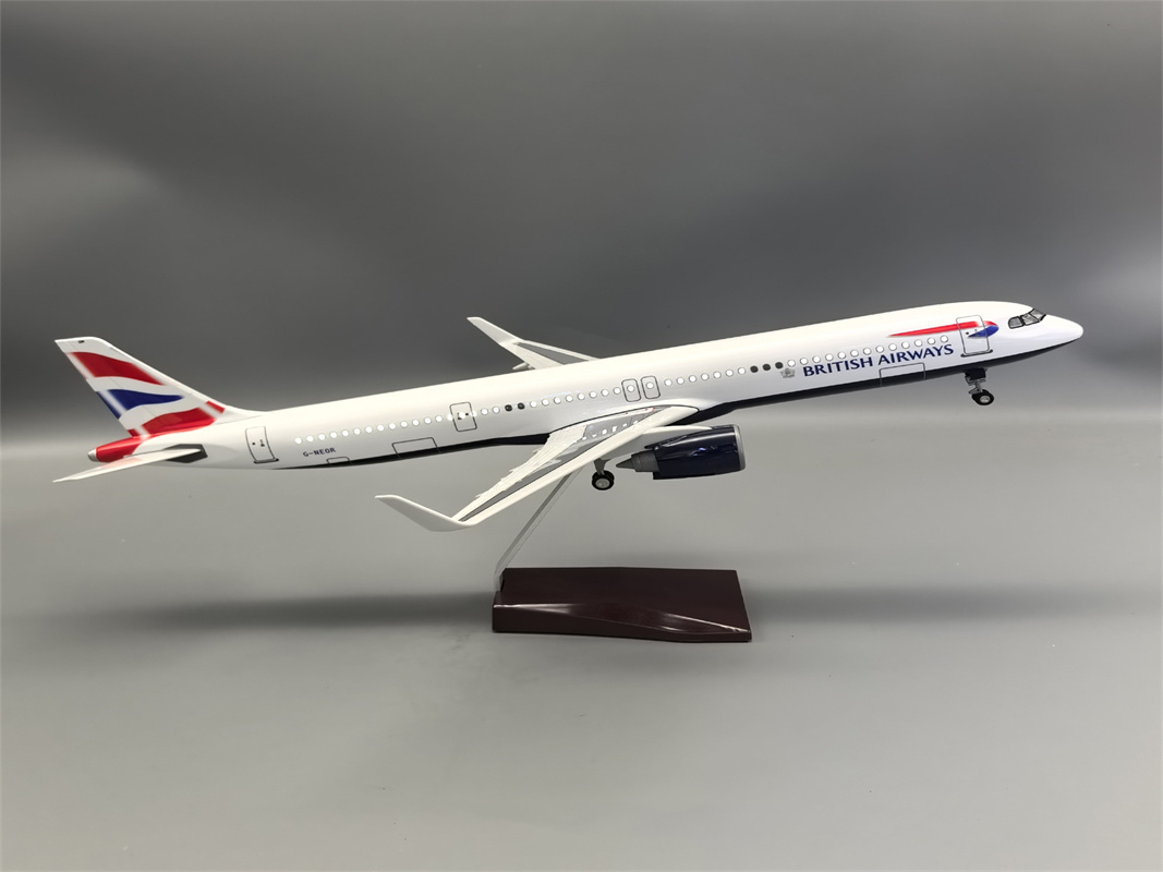飛行機 レジン 1/100スケール 321neo A321  - Kids Toys Kit のレビューと価格