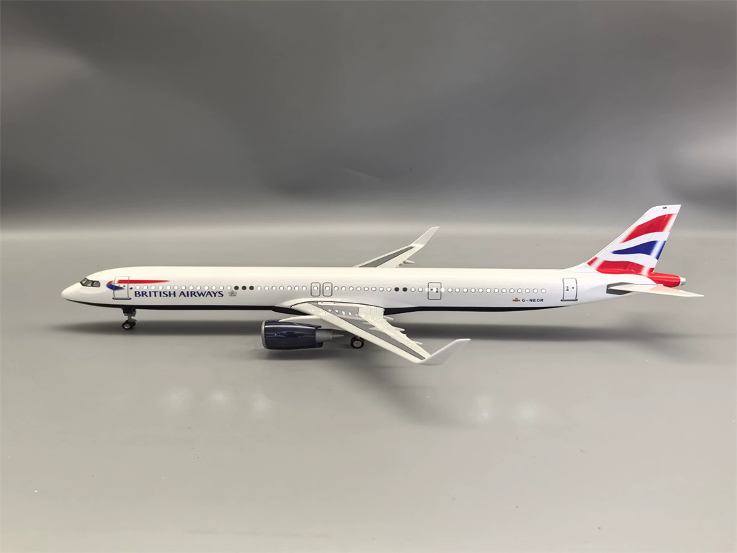 飛行機 レジン 1/100スケール 321neo A321  - Kids Toys Kit のレビューと価格