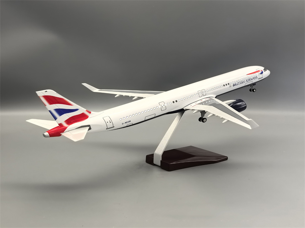 飛行機 レジン 1/100スケール 321neo A321  - Kids Toys Kit のレビューと価格