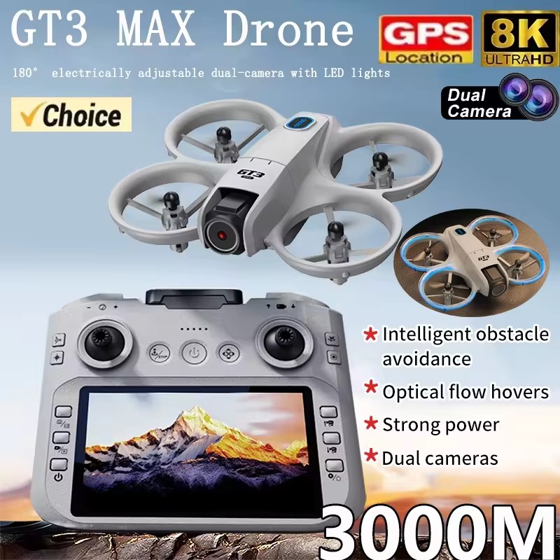 2026 GT3Max HD 8K RCドローン 広角カメラ - Kids Toys Helicopter のレビューと価格