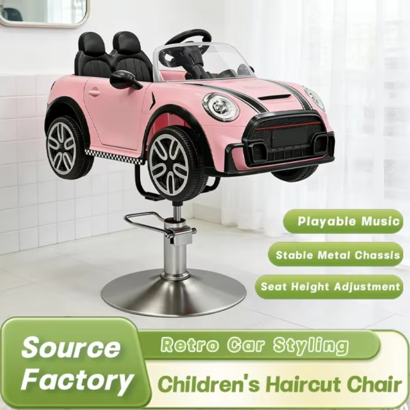 卸売ピンク油圧式キッズバーバーサロンおもちゃレーシングカーベ - Kids Toys Electric Car のレビューと価格