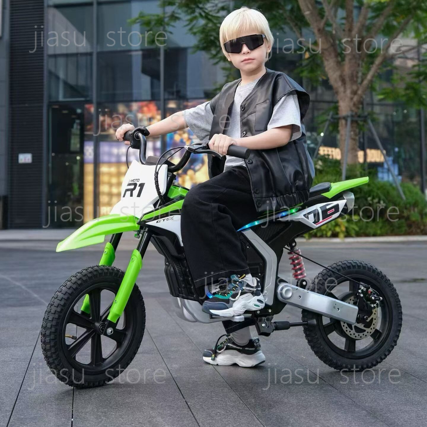 高速キッズオフロード電動バイク充電式乗用玩具車 男の子＆女の - Kids Toys Electric Car のレビューと価格