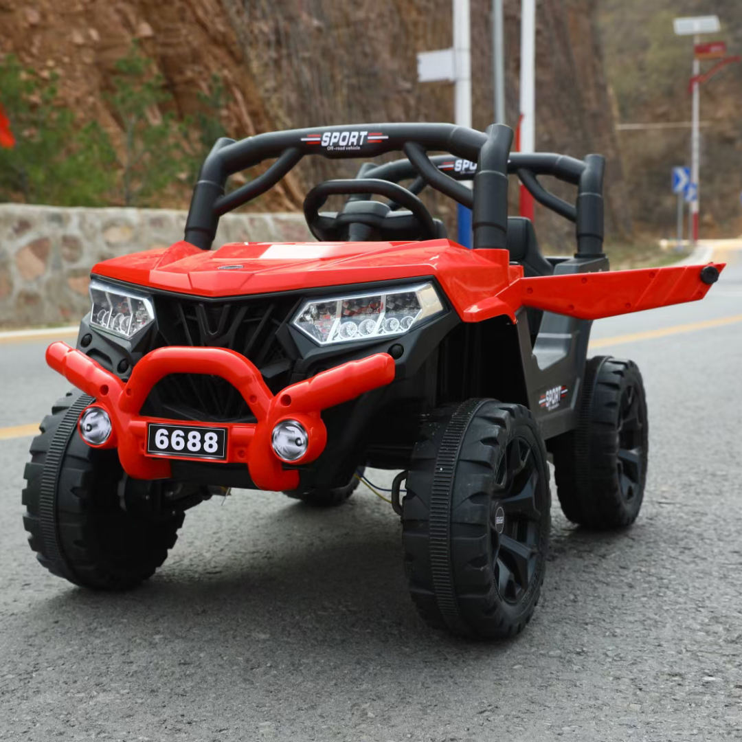 高品質子供用電動玩具車、大型ホイールUTVパワーモーター12 - Kids Toys Electric Car のレビューと価格