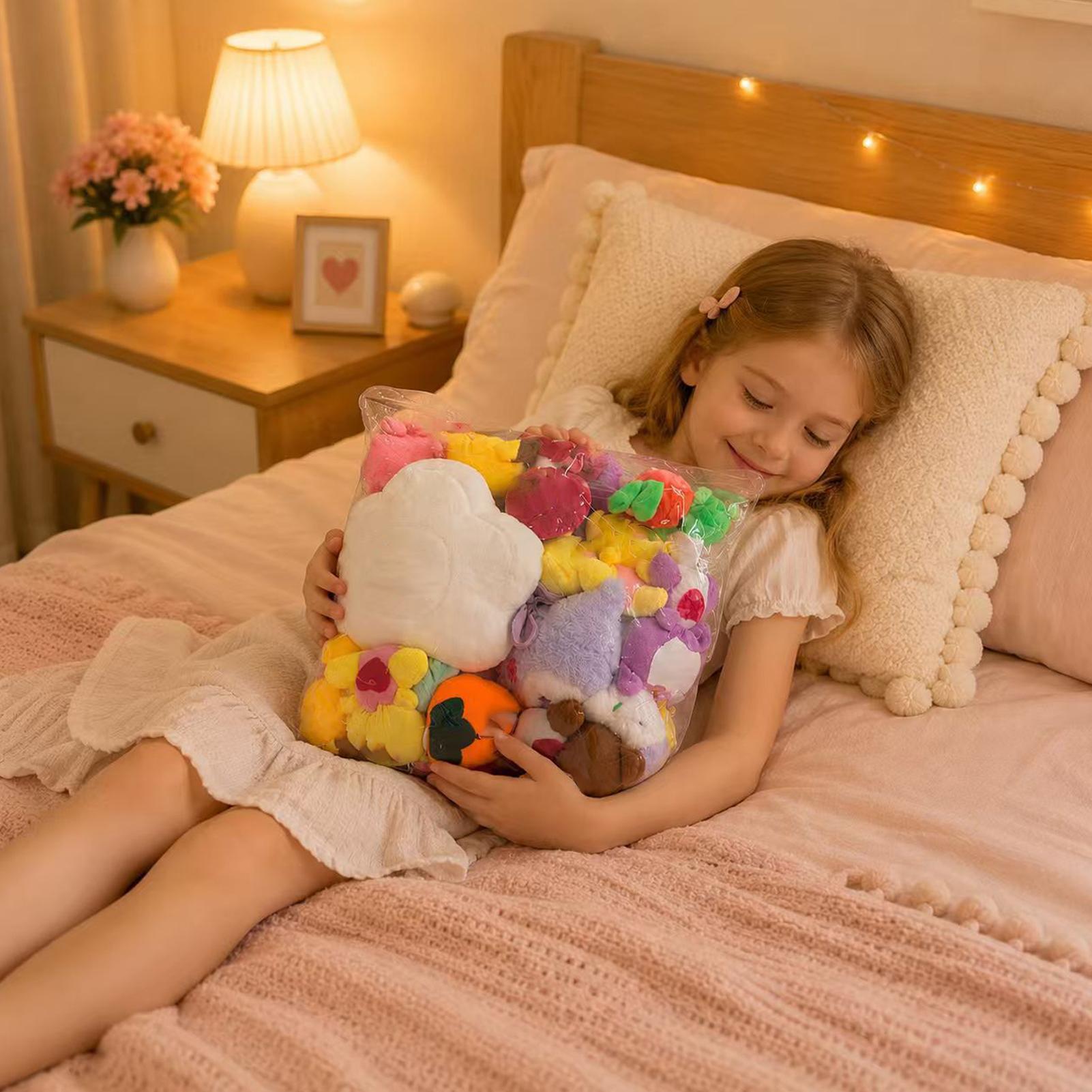子供用ぬいぐるみ収納ケース 透明 防塵 ぬいぐるみホルダー  - Kids' Toy のレビューと価格