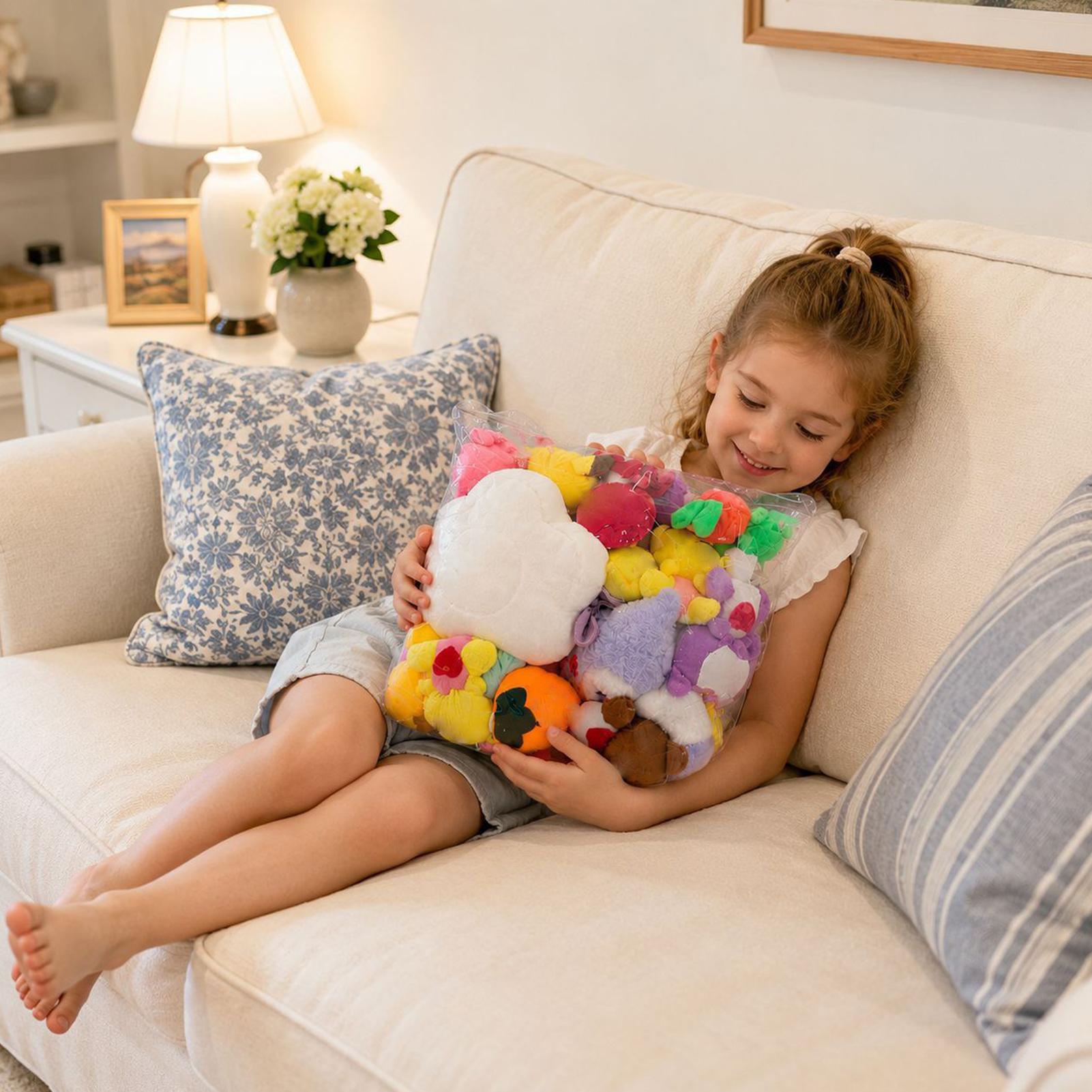子供用ぬいぐるみ収納ケース 透明 防塵 ぬいぐるみホルダー  - Kids' Toy のレビューと価格