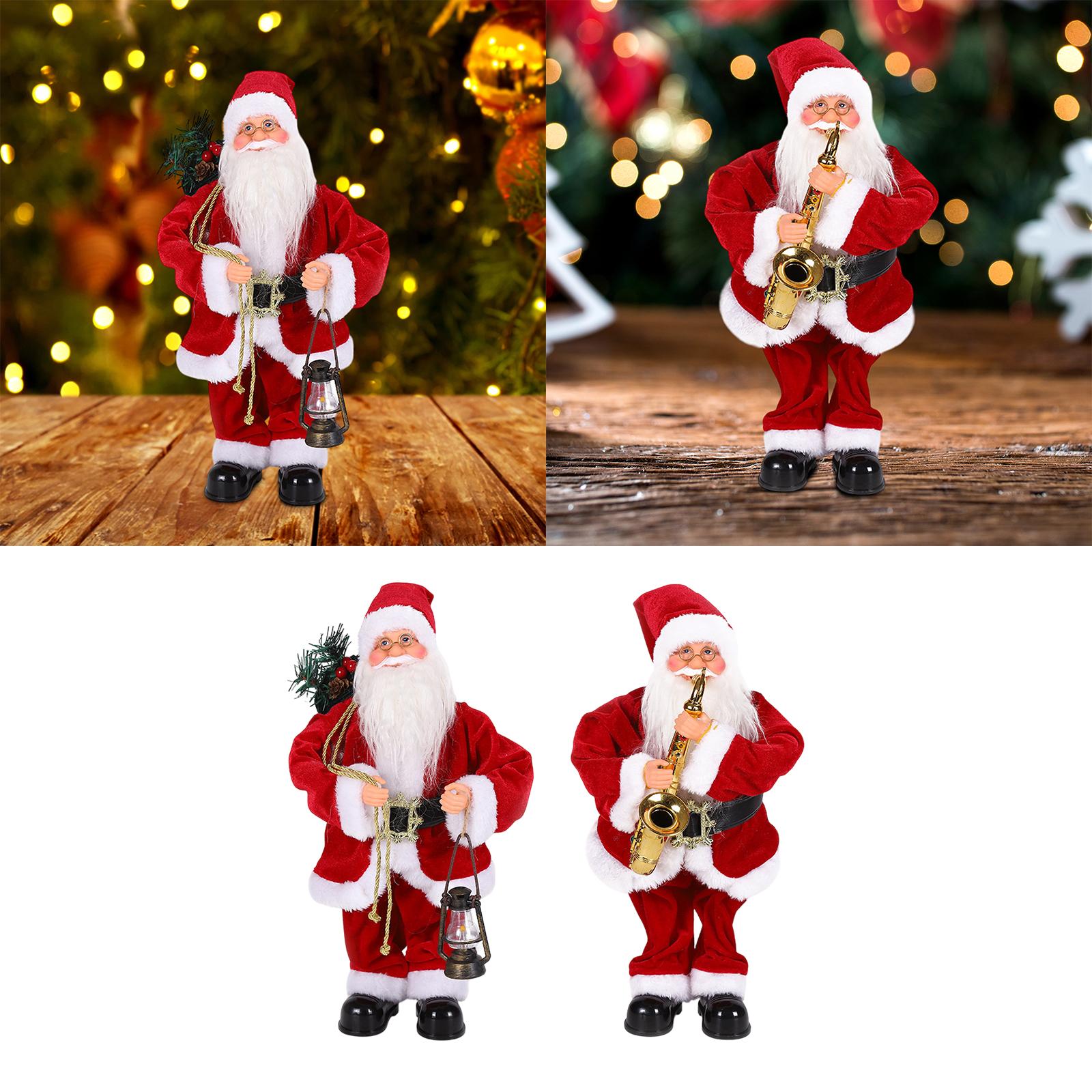 電動サンタクロースのおもちゃクリスマスデコレーションオーナメ - Kids Toys Mall のレビューと価格