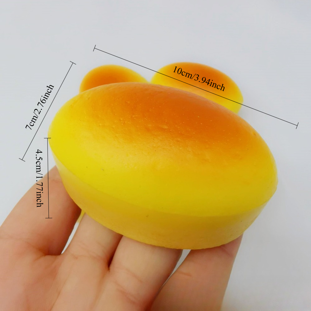 スクイーズシミュレートチーズケーキ スクイーズ玩具 ストレス - Kids' Toy のレビューと価格