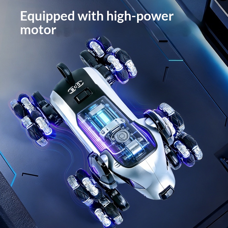 新型RCスタントロボット犬 8輪電動おもちゃ車 ジェスチャー - Kids Toys Electric Car のレビューと価格