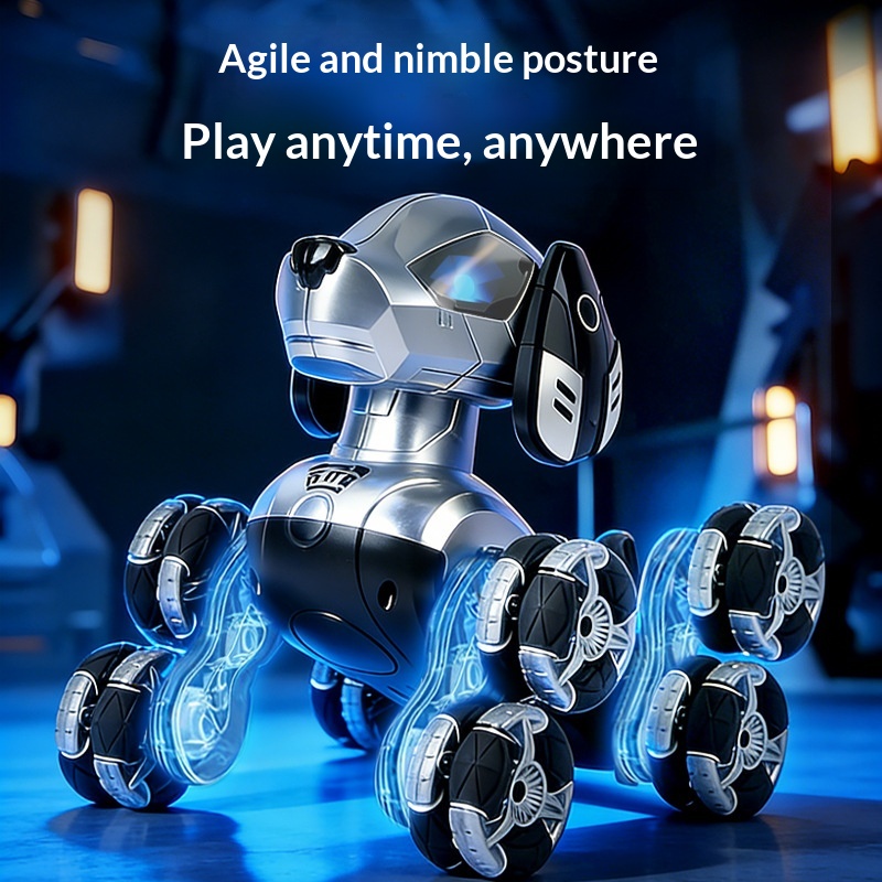 新型RCスタントロボット犬 8輪電動おもちゃ車 ジェスチャー - Kids Toys Electric Car のレビューと価格