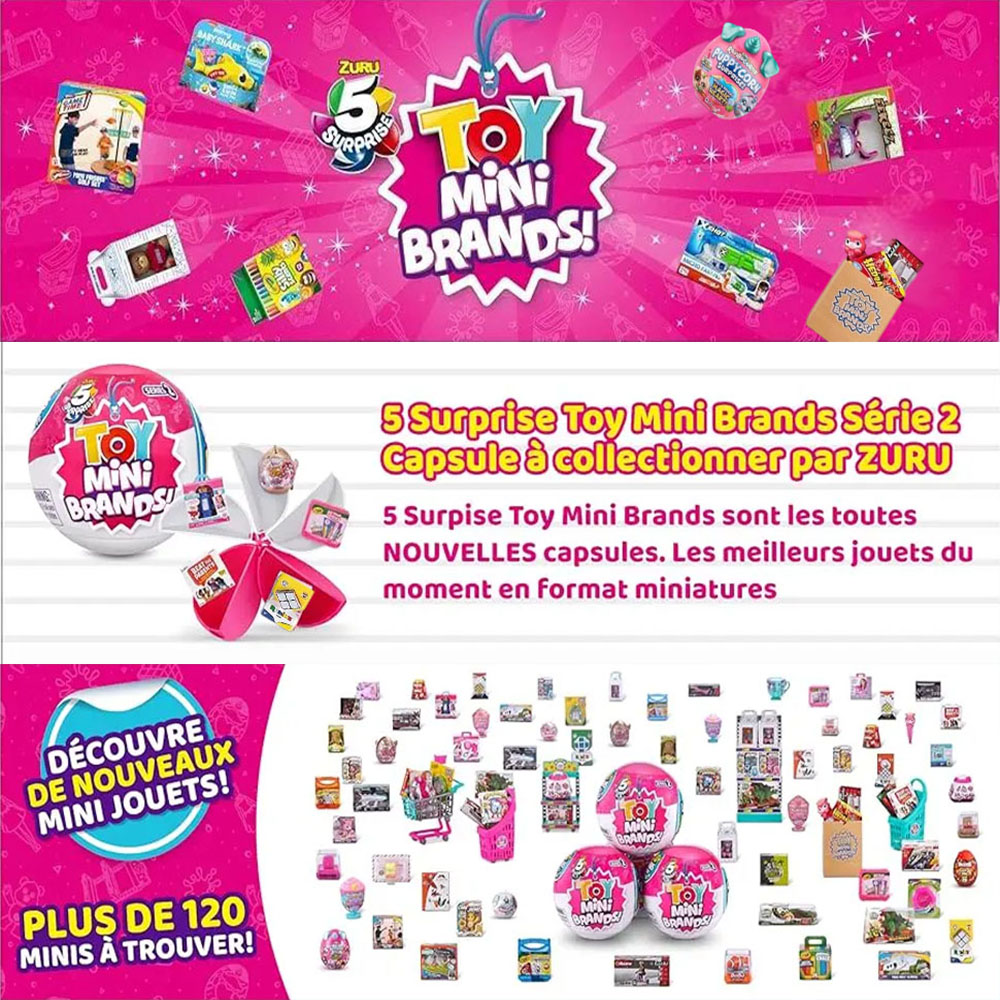 Zuru 5サプライズトイ ミニブランド スーパーマーケット - Kids Toys Brand のレビューと価格