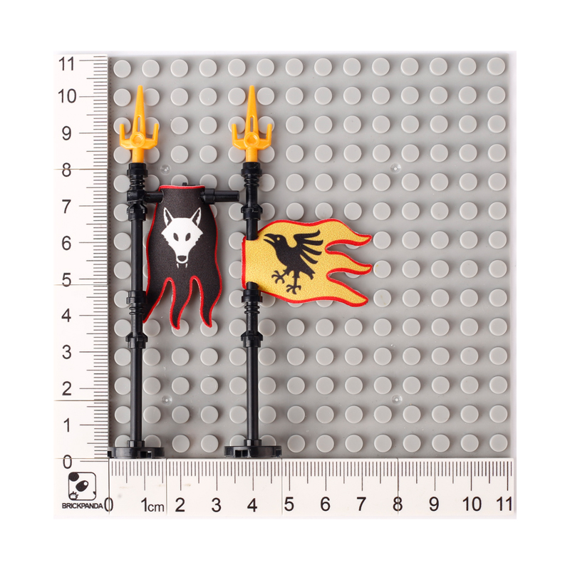 MOC 城旗ビルディングブロックオオカミイーグルライオン騎士 - Banner Kids Toys のレビューと価格