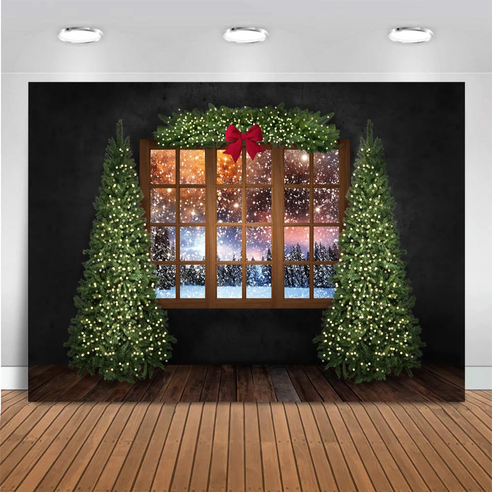 クリスマス極夜背景子供大人写真撮影バナーウィンドウリース装飾 - Banner Kids Toys のレビューと価格