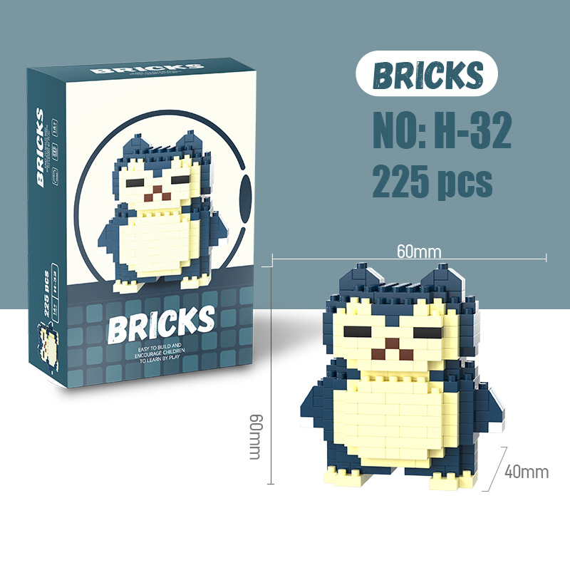 ポケモンマイクロビルディングブロックピカチュウドラゴナイトゲ - Kids Toys Kit のレビューと価格