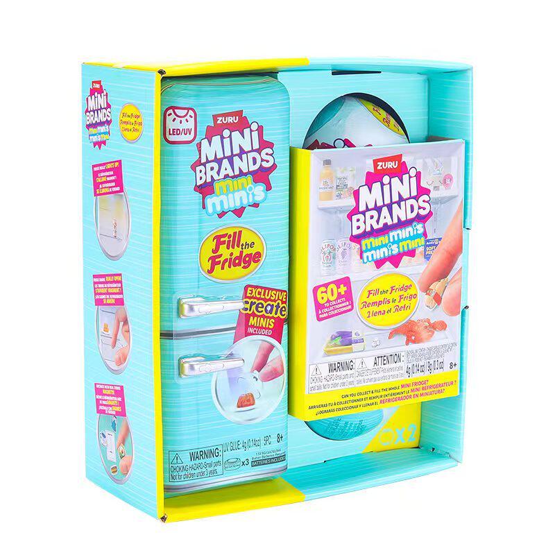 ZURU MINI BRANDS リアルなミニチュア冷蔵庫フ - Kids Toys Brand のレビューと価格