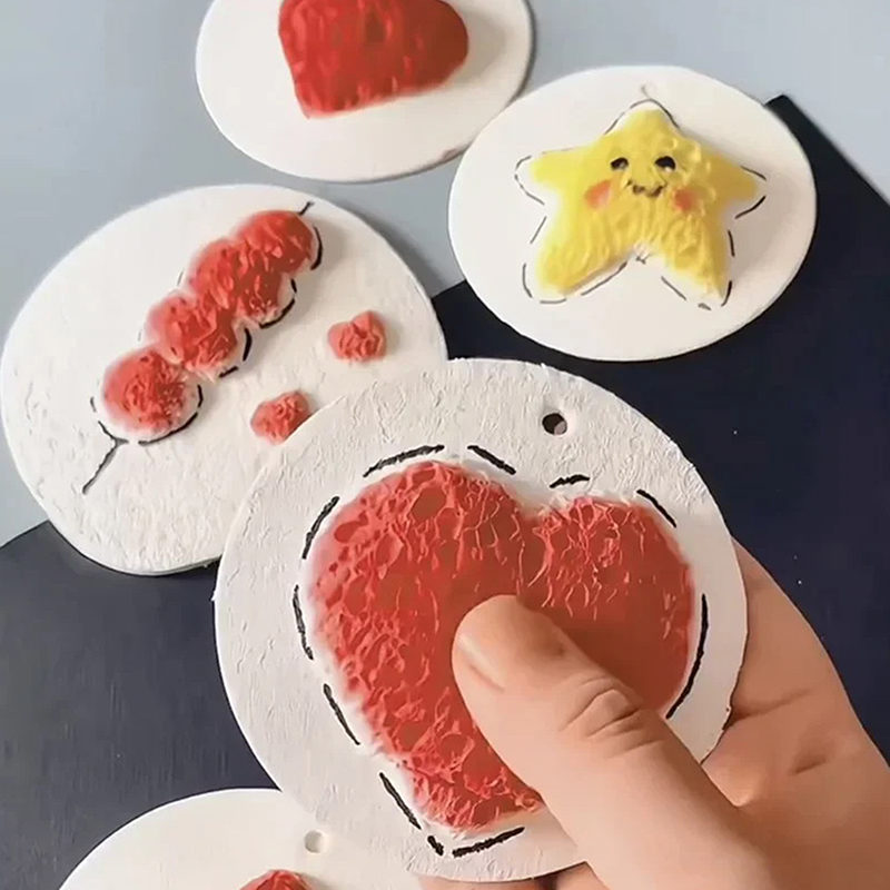 3D マジックふわふわフォームテクスチャ絵画紙子供のための  - Kids Toys Drawing のレビューと価格