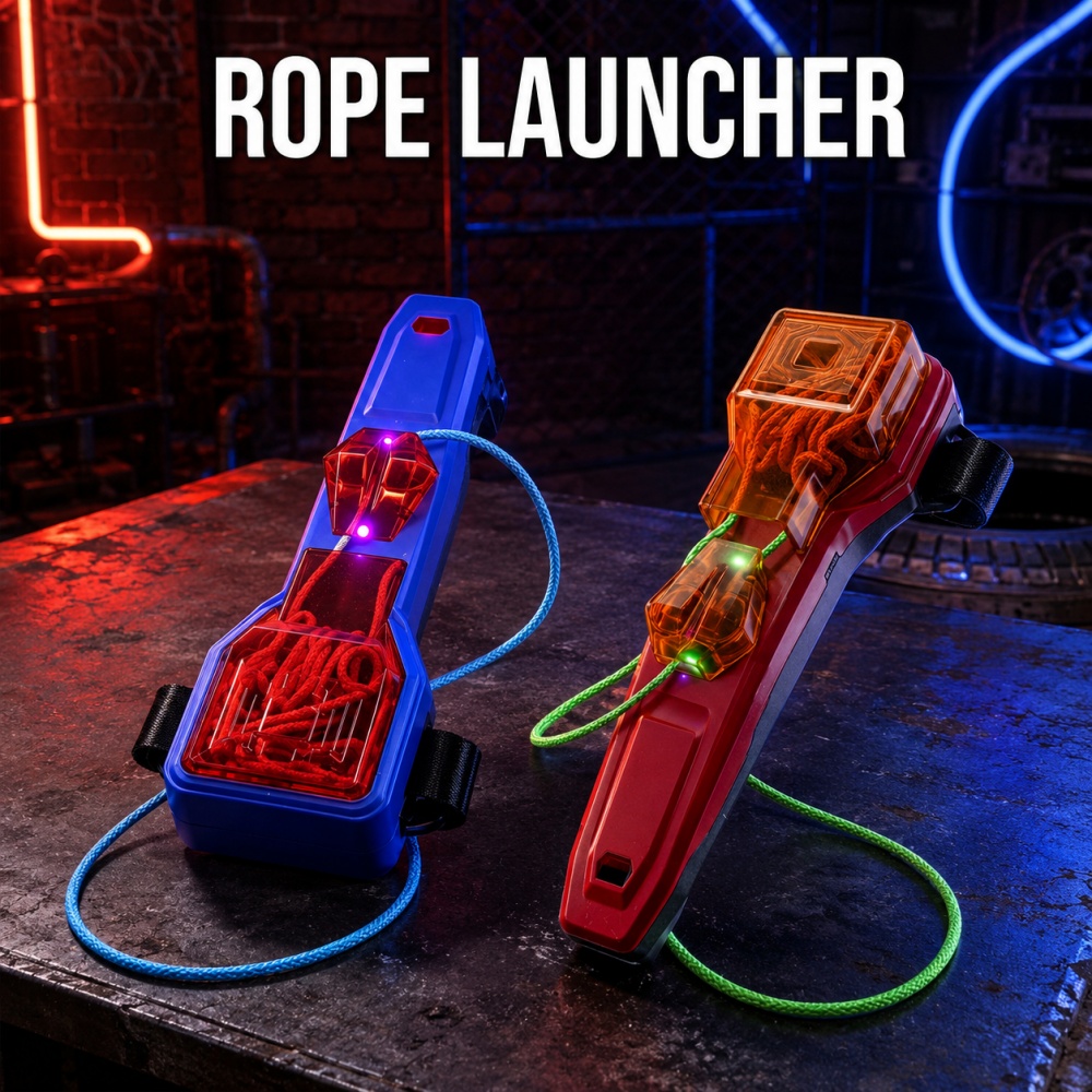 クリエイティブロープランチャー スパイダーシルク 自動巻き取 - Kids' Toy のレビューと価格