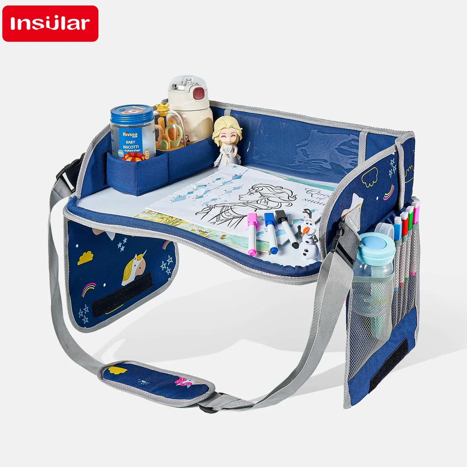 子供用ポータブル旅行車用多機能ホワイトボードペイントボード、 - Kids Toys Drawing Easy のレビューと価格