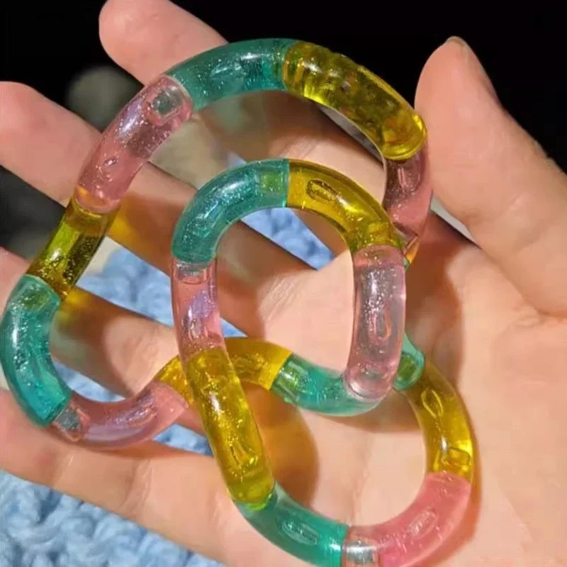 変形可能なロープ 楽しくて教育的なフィジェットトイ 変形ロー - Kids' Toy のレビューと価格
