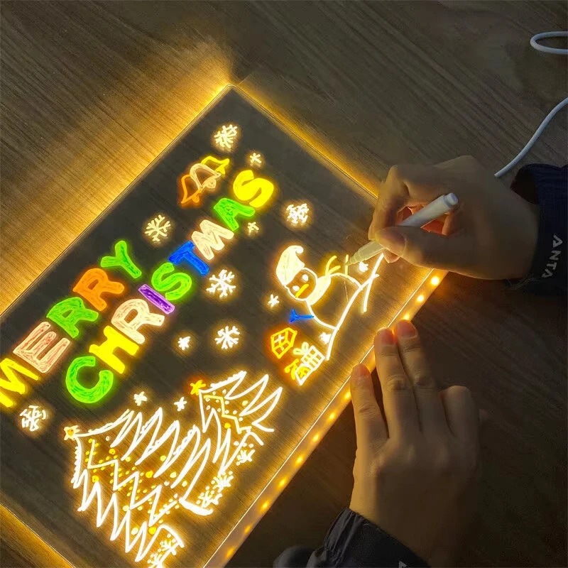 マジックグロー キッズ ドローイングボード：再利用可能なLC - Kids Toys Drawing のレビューと価格