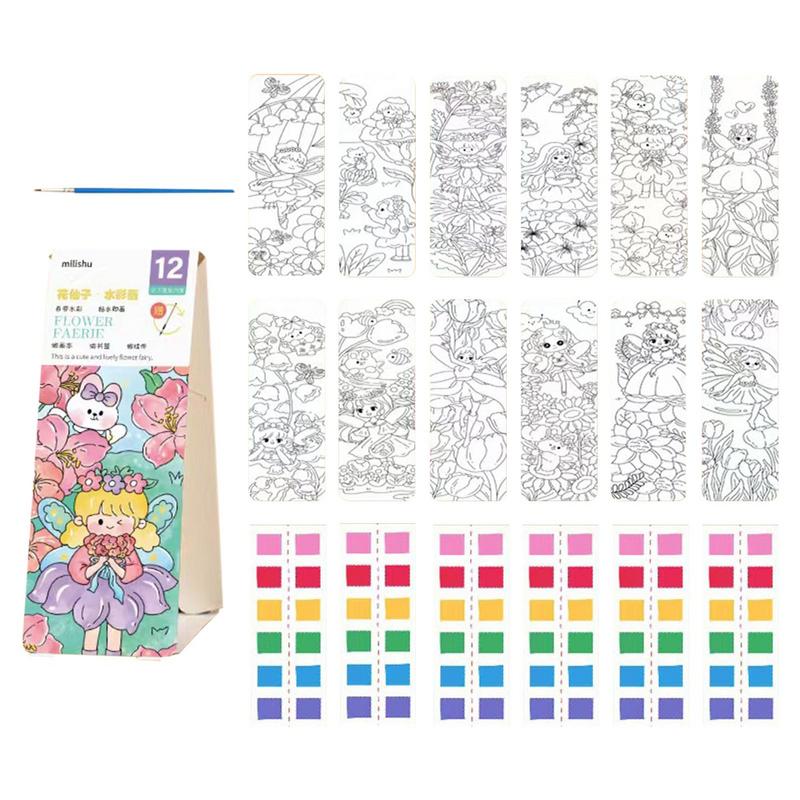 子供と学生のための水彩絵の具,着色おもちゃ,ブックマーク用品 - Kids Toys Drawing のレビューと価格