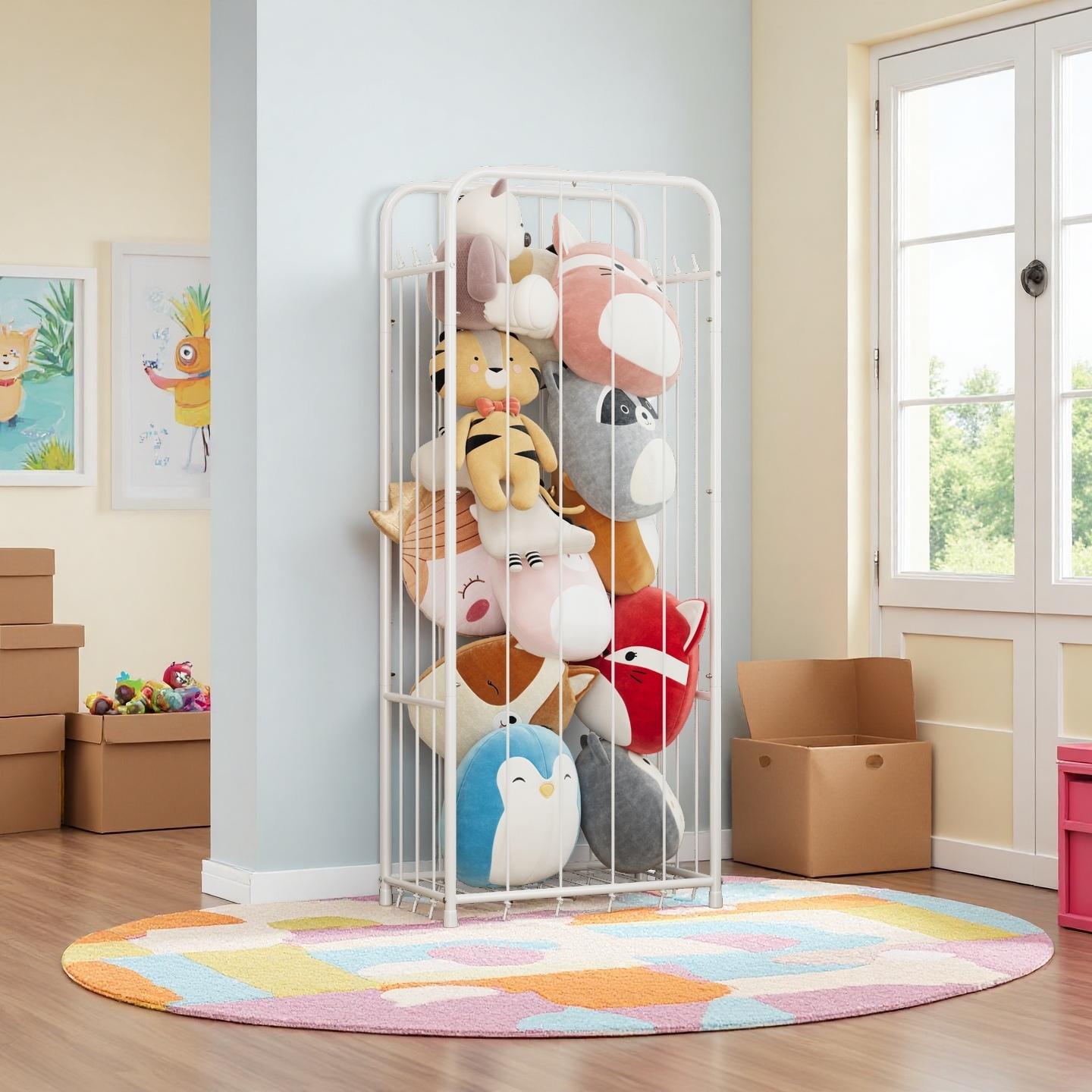 縦型ぬいぐるみ収納オーガナイザー、動物園テーマのぬいぐるみ陳 - Kids' Toy のレビューと価格
