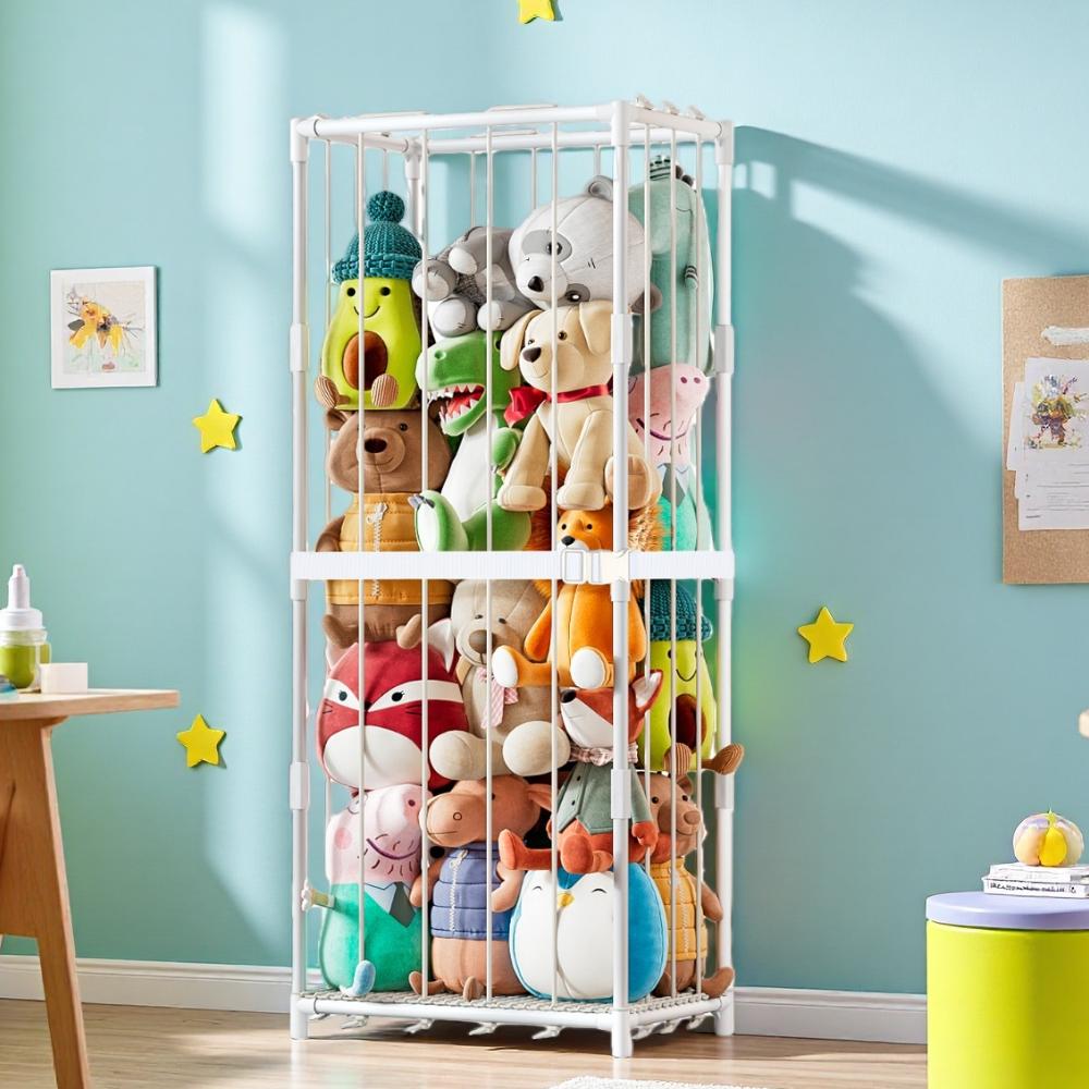 縦型ぬいぐるみ収納オーガナイザー、動物園テーマのぬいぐるみ陳 - Kids' Toy のレビューと価格