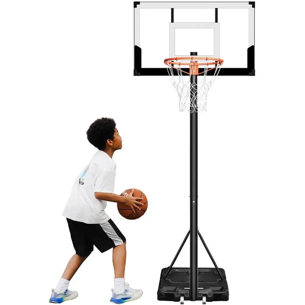 子供と大人のための屋外調節可能バスケットボールゴール、3.2 - Basketball Hoop Kids Indoor のレビューと価格