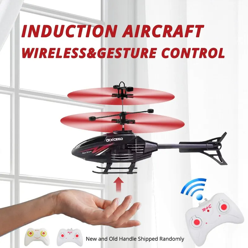2 チャンネルジェスチャーコントロールサスペンションヘリコプ - Kids Toys Helicopter のレビューと価格