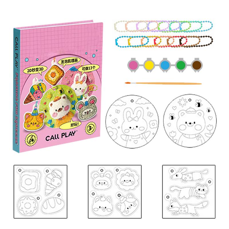 3D吸水性ペイントペーパー,フォームペーパー,製図,ピンチ, - Kids Toys Drawing のレビューと価格
