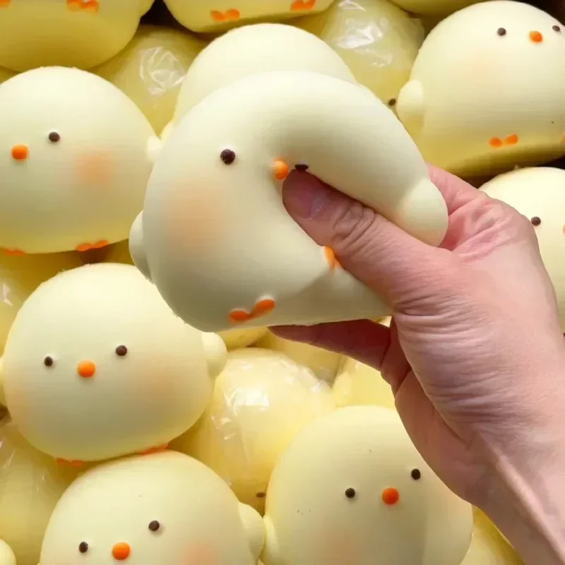 熱い！ かわいい巨大ひよこ型スクイッシーおもちゃ、ゆっくり膨 - Kids' Toy のレビューと価格